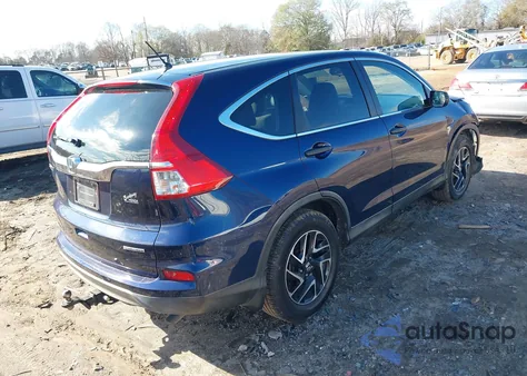 2016 Honda Cr-V Se from USA, damaged, VIN 2HKRM3H40GH514870